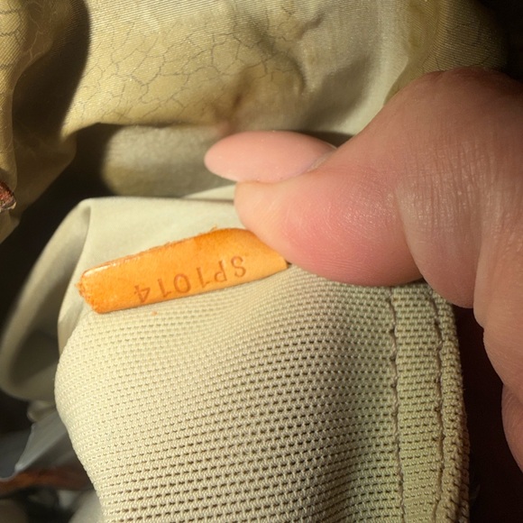 Louis Vuitton Damien Giaant Citadin Brown Canvas Messenger Bag with Tan Trim - Picture 12 of 16